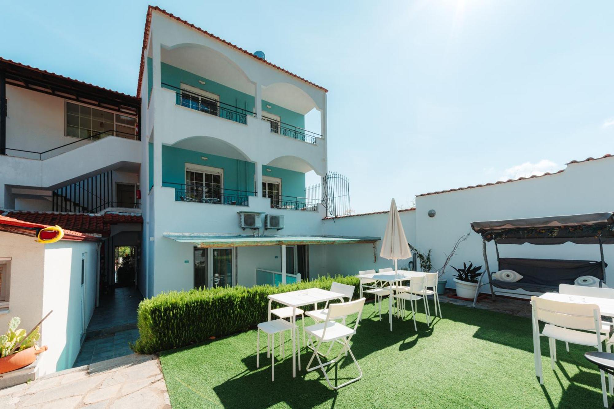 Blue Bay Hotel Skala Potamia Exterior foto