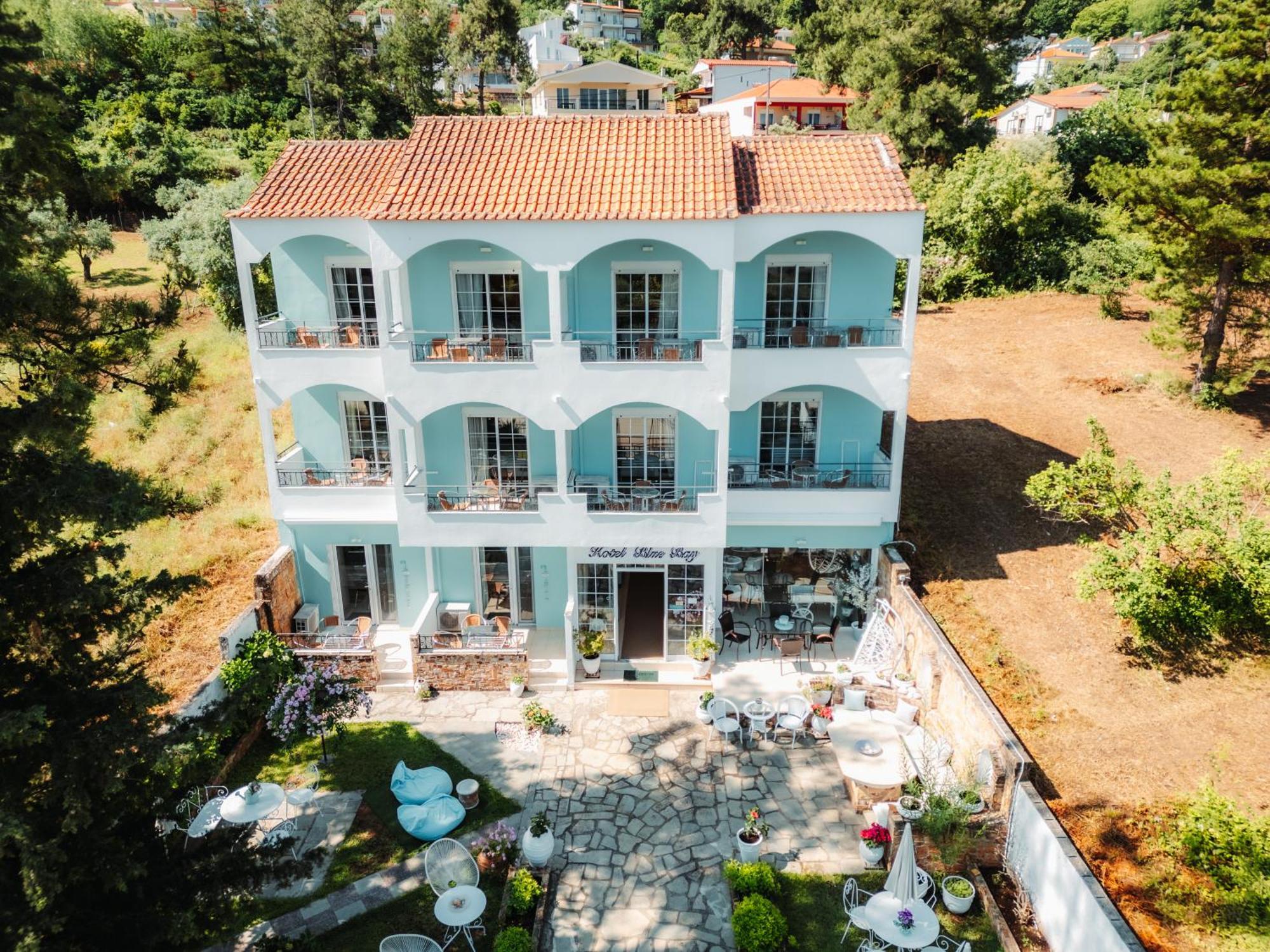 Blue Bay Hotel Skala Potamia Exterior foto